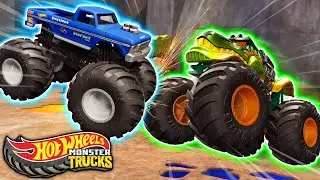 Welcome Back to Camp Crush! | 1 HR Hot Wheels Monster Trucks