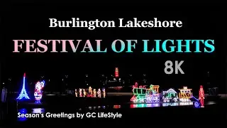 Spencer Smith Park Christmas Lights 8K