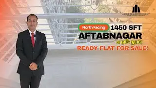 Aftabnagar Block-F Ready Flat Sale | 1450 SFT North Facing | Dhaka