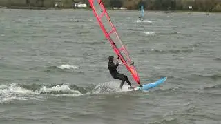 Hluč&iacute;n windsurfing, Mistral Flow 85l, Naish Sails Force 5,0