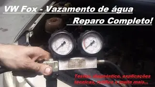 Oficina Mec&acirc;nica - VW Fox - Vazamento de &Aacute;gua Defeito EA111-  Retifica Projeto Jairo - Reparo Motor