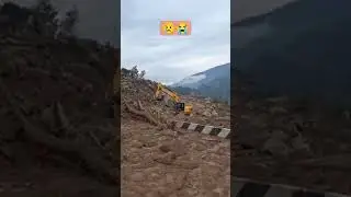 road damage in himachal #viral #trending#reels