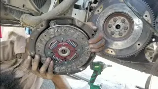 clutch and finger plate fitting Nissan twin cam engine