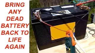 Dead Simple Trick Brings Any Battery Back To Life Again.