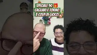 📢#SPECIALE 90!! #💥Cagliari Torino 3 colpi gioco!!🤞🎄🎊