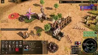 AOE3 Coop Hard AI Gustavus Dutch Victory