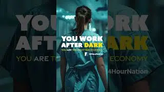 You work after dark. You are the nighttime economy. #24hournation #nighttimeeconomy