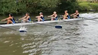 Lucy Cavendish W2, May Bumps 2018 slow motion [oarstack]