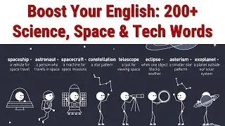 200+ Space & Science English Words for Advanced Learners | English Learning Hube