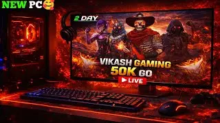 NEW PC LIVE STREAM FREE FIRE 2 DAY GO TO 50K SUBSCRIBERS BR RANK NEW SEASON 46 ROAD TO GRANDMASTER