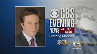 Jeff Glor To Host CBS Evening News