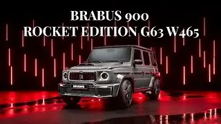 BRABUS 900 ROCKET EDITION (G63 W465) &ndash; 900HP Widebody MONSTER! 0&ndash;100 in 3.7s, Carbon Everywhere