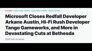 Microsoft Shutting Down Studios 