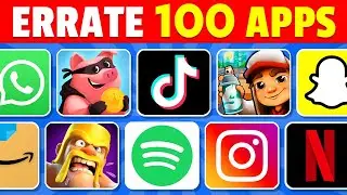Errate das App-Logo in 3 Sekunden | Einfach, Mittel, Schwer, Unm&ouml;glich