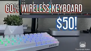 BEST Budget Wireless Keyboard ? Dierya DK63