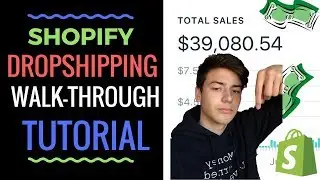🔥 SHOPIFY DROPSHIPPING STEP BY STEP WALK-THROUGH 2017 FOR BEGINNERS 🔥