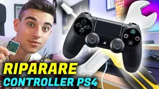 COME RIPARARE CONTROLLER PS4 🎮 Analogici Visuale/Movimento (no saldatura)
