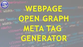 Open Graph Meta Tags Generator. How To Make OG Facebook tag