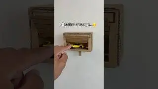The coolest garage key holder 😎#carlovers #hotwheels #caraccessories #cars #keyholder