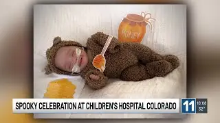 Adorable Halloween celebration at Children's Hospital Colorado
