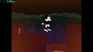 (EPILEPSY WARNING) Suicide Mouse Relapse Speedrun (Salvation Ending)