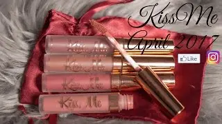 LiveGlam KissMe, апрель 2017, обзор распаковки Liquid Lipstick Club
