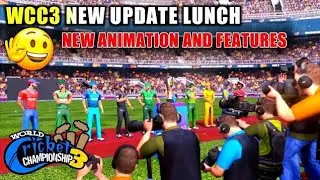 Wcc3 new update review &bull; Wcc3 new world cup update all hidden features #wcc3newupdate #wcc3 #wcc2