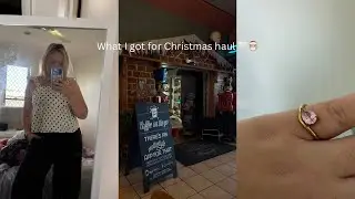 2025 Christmas haul 🎅🏼🤍