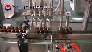 High speed 50ml essential oil bottling line for washing filling capping