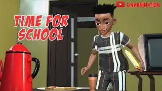 Time For School | Silent Cartoon