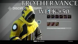Trials of Osiris- Brother Vance Weekly Inventory Reset for 8/18 for all Classes! Destiny Week #50