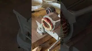 small & simple #satisfying #asmr #copper #electrician #woodworking #diy #machinery #tools #generator
