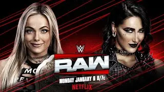 Лив Морган против Рии Рипли — женский матч за титул чемпиона мира: Raw на Netflix Hype Package