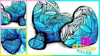 DIY ALMOFADA DECORATIVA FORMATO CORAÇÃO DIA DOS NAMORADOS  - ROOM DECOR #ALMOFADAFOFA EP 5