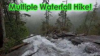 Multiple Waterfall Hike! [Day 3859 - 05.25.21] Bridal Veil Falls & Lake Serene in Gold Bar, WA.