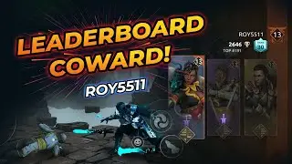 Leaderboard coward camper 👿 - Roy5511 || Shadow Fight 4 Arena || Rapidfire Gaming