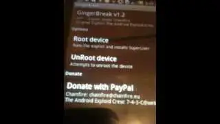 How to root android device Running on gingerbread