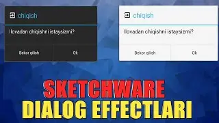 Sketchwareda ajoyib dialog yasash// holo dialogs in sketchwaree