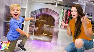 We Found A SECRET DOOR In Our HOUSE!