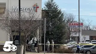 Police: No injuries reported after car crashes into Mercy Clinic in Rogers