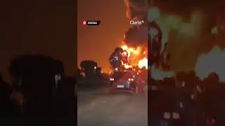 Incendio y explosi&oacute;n en Ezeiza: las im&aacute;genes m&aacute;s impactantes
