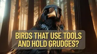 Birds That Use Tools and Hold Grudges