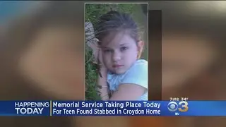 Memorial Service Takes Place Today For Teen Stabbed, Shot In Croydon Home