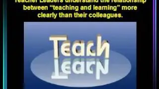 Training Teacher Leaders 2009