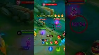 Harley Gameplay Pro Tips & Tricks 🔥 || #tutorial #mobilelegends #herley #mlbb