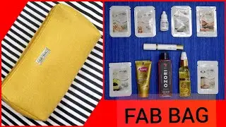 July fab bag 2018| @ 533/- worth products of 1322/-|chit chat
