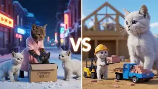 A Mother Cat&rsquo;s Quiet Sacrifice for Her Kittens | A Gentle Farm Story 🐾