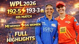 WPL 2026 | MI vs GG | MI vs GG WPL 2026 Highlights