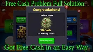 Free Cash in 8 ball pool(2018) problem full solution in urdu/hindi