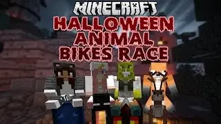 Halloween Animal Bikes Race With LDShadowlady, Yammy & Seapeekay